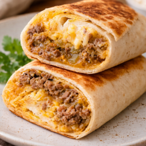 Cheese Beef Burrito