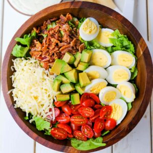 Cobb Salad with Bacon & Eggs
