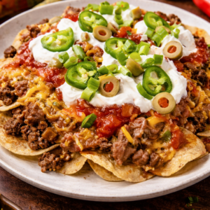 Loaded Beef Nachos