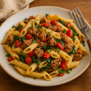 Pasta with Italian Sausage