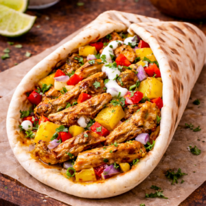 Tropical Chicken Gyro
