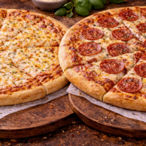 Cheese or Pepperoni Pizza