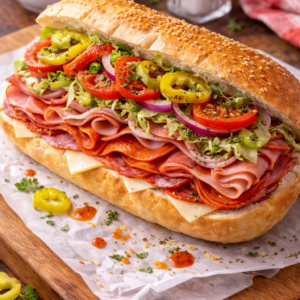 Italian Ham and Pepperoni Sub