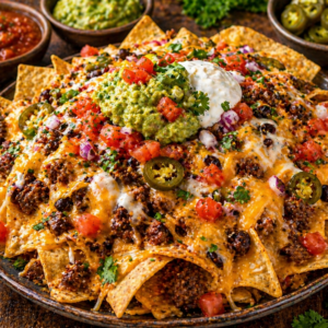 Loaded Beef Nachos