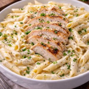 Penne Chicken Alfredo
