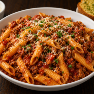 Penne Bolognese