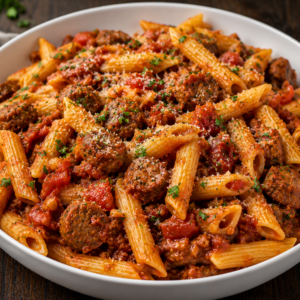 Penne Sausage Ragu’